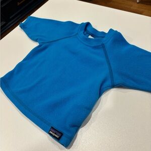 Patagonia Infant Fleece Jacket in Vibrant Blue